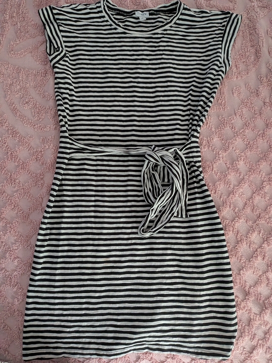 J. Crew Dresses & Skirts - J Crew 100% Cotton Striped Black & White Dress